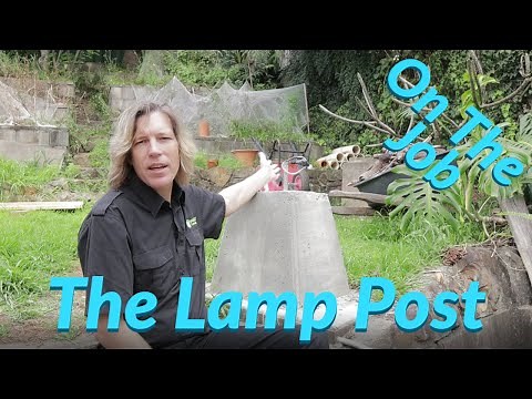 Installing A Lamp Post Electrical Wiring (Electro On The Job)