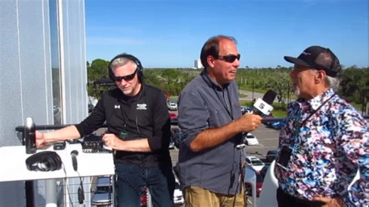 Here are Phlash Phelps and Lou Simon on Sirius XM 60's Gold live phrom Space X at Cape Canaveral, Phlorida December 5, 2024. The launch of SXM-9, a Maxar satellite. | Phlash Phelps Phunny Pharm