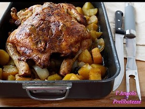 Pollo arrosto intero. Ricetta ottima per pollo al forno elettrico di casa
