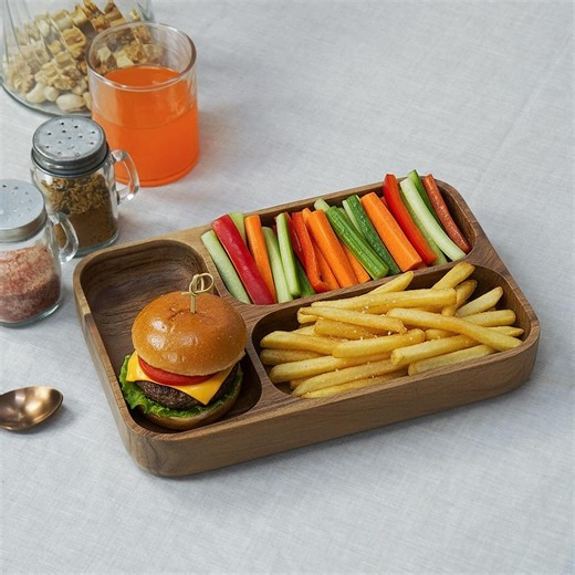 Wooden Serving Platter for Everyday Snacks, Salad and More - Etsy