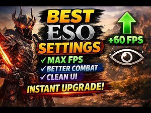 🖥️ Best ESO Settings for PC in 2026 🖥️ – FPS, Combat, UI & Hidden Tweaks