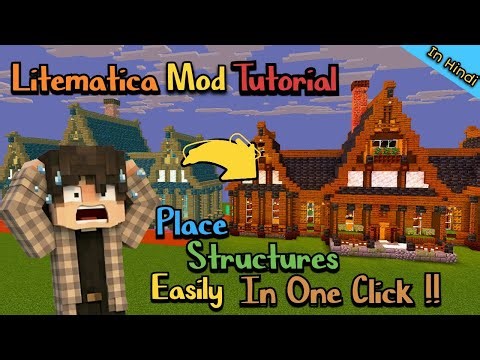 Stop Building With Hand ✋ | Copy & Paste ANY Structure in Minecraft 🤯 | Litematica Mod Tutorial