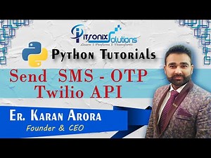Send SMS (OTP/Transactional/Promotional) using Twilio API in Python | Bulk SMS | ITRONIX SOLUTIONS