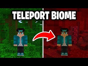 How To Teleport To Biomes In Minecraft! - Java & Bedrock
