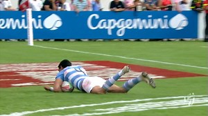 Seven of the best tries from Dubai, featuring Australia, England, Zimbabwe, South Africa, Argentina, Canada and USA | World Rugby Sevens