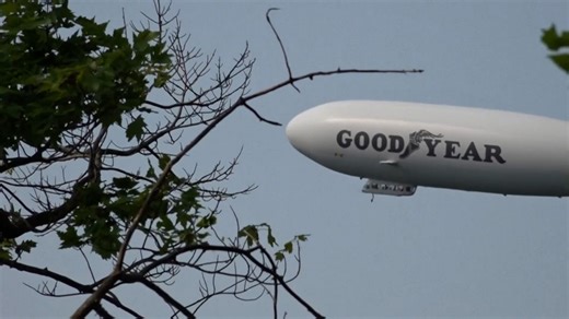 Video. Iconic Goodyear airships honoured a century after first flight
