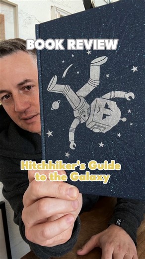 Retro sci-fi at its peak: a playful and witty blend of Kurt Vonnegut’s Kilgore Trout and Monty Python-era Terry Gilliam. The Hitchhiker’s Guide to the Galaxy by Douglas Adams is a throw-back for sure, offering a lot of clever insights and commentary on “human” folly and the imminent rise of technology. Definitely lives at the opposite end of the spectrum from more intense character-driven works like Project Hail Mary. | The Tale of Edgar Trunk