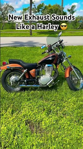 Suzuki S40 Boulevard With New Exhaust – Sounds Just Like a Harley!