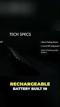 Tech Specs: NEW Sablute Wireless Keyboard And Mouse Combo! #shorts