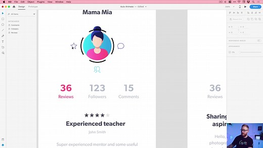 【Xd教程】如何在Xd中创建自动动画