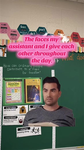 This year is wild. I’m so happy to have another adult in the room with me so we can exchange looks with each other throughout the day. #TeacherLife #TeacherFunny #teachersoftiktok #teachersbelike #middleschoolteacher