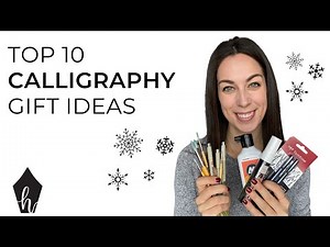 Holiday Calligraphy Gift Guide: Top 10 Supplies