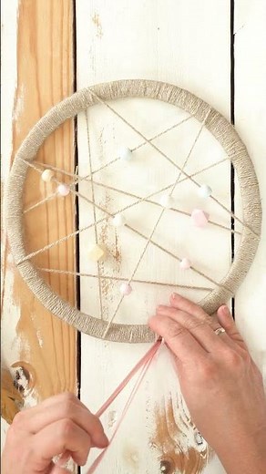 Traumfänger basteln - Schritt für Schritt Anleitung