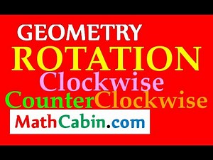💠 Rotation Formulas and Graph example problems ! ! ! ! !