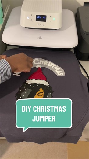 Create Your Own DIY Christmas Jumper with Cricut Machine