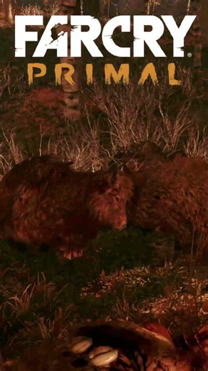 Yak vs Bear in Far Cry Primal #gaming