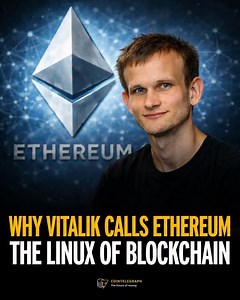 🔥 VITALIK: "$ETH is the Linux of Blockchain." But why? Follow @cointelegraph for more crypto insights | Cointelegraph