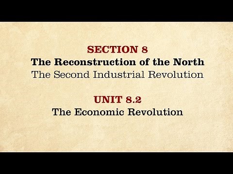 MOOC | The Economic Revolution | The Civil War and Reconstruction, 1865-1890 | 3.8.2