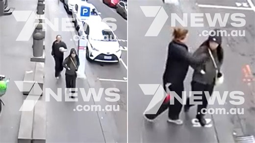 Horrific moment chef stabbed in Melbourne