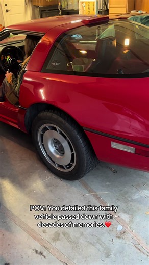 1987 C4 Corvette Interior Detailing Experience