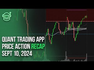 Identifying Trade Setups using Quant Trading App | Day Trading Recap