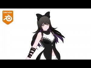 Creating 3D character with Blender (RWBY)