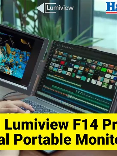 Unleash Ultimate Productivity On the Go! 📷 Meet the LumiView F14 Pro UltraSlim 14″ Portable Monitor — your new dual-screen powerhouse for work, study, and creativity 📷📷📷 📷 Why you’ll love it: 📷 Dual 14″ Full View IPS displays with crisp 1920×1200 resolution for more screen real estate 📷 100% sRGB colour accuracy — vibrant visuals for every task 📷 Ultra-slim, lightweight & travel-ready 📷 Broad compatibility — works with Windows & macOS laptops (USB-C / USB-A / Thunderbolt) 📷 One-plug se