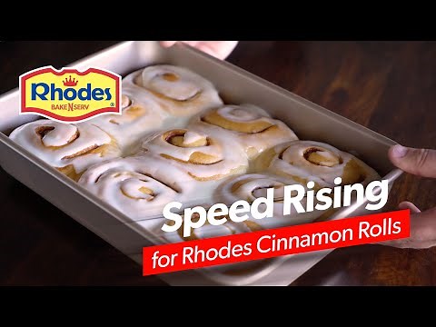 Speed Rising Rhodes Cinnamon Rolls