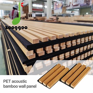 [Hot Item] Manufacturer Bamboo Acoustic Wall Ceiling Board Panel for Studio Equipment Wall Panels