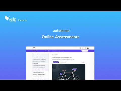 aXcelerate Online Assessments - VELG Webinar
