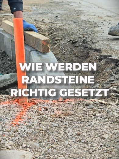 Randsteine richtig setzen – Anleitung für Handwerker