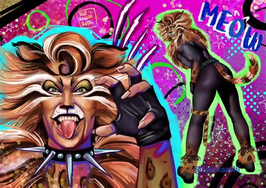 Creating Cat Fan Art: A Tugger Timelapse