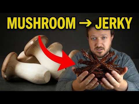 I Turned a $5 Mushroom Into the Best Mushroom Jerky