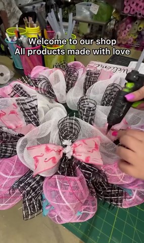 Pumpkin Spice and Everything Nice Burlap Deco Mesh Autumn Wreath. Available in 24 inch and 28 inch diameters