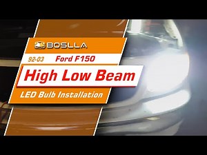 Ford F-150 1992-2003 LED Headlight Bulb Installation | 9007 Bulb Replacement Guide