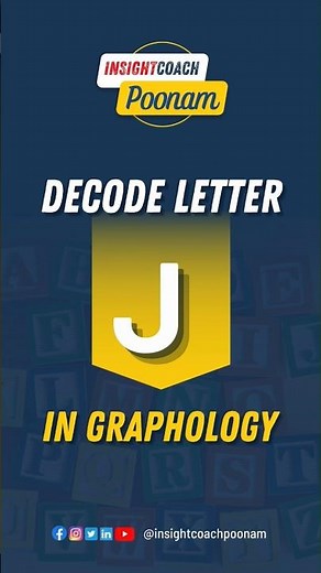Letter "J" in Graphology | Tips on Handwriting Analysis #graphology #handwritinganalysis #letterj