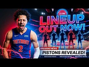 Detroit Pistons Lineup JUST DROPPED… This Changes Everything 😳