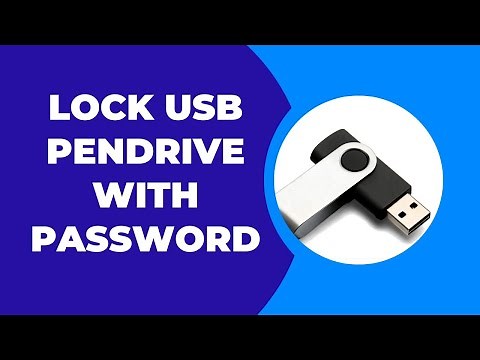 How To Lock USB PenDrive With Password