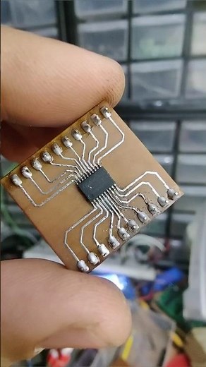 Making My Own Microcontroller Board #diy #electronics