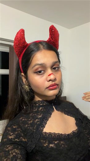 Purva tawde 🍓 on Instagram: "Speaking of the devil . . (Halloween, dress up, costume, cosplay, devil costume, Halloween dress up, trending) . #explore #explorepage #halloween #dressup #costume #devilcostume #halloweendressup #devil #cosplay"