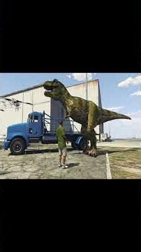 Franklin Shinchan Chop Found T-Rex In The House - GTA 5 Part 3
