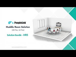 AI Huddle Room Setup | PeopleLink HR5 Bundle
