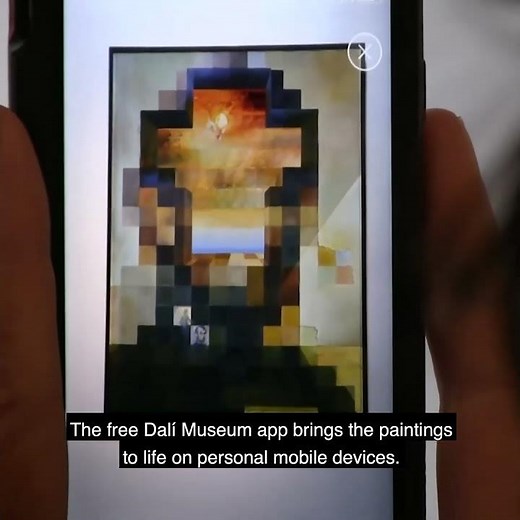 Experience Dali's Masterworks in Augmented Reality