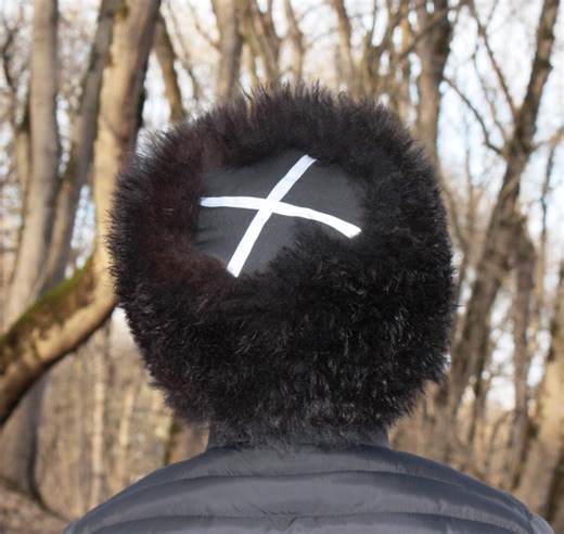 PAPAHATS Full Black Cossack Papakha Natural Sheepskin Hat - Etsy UK