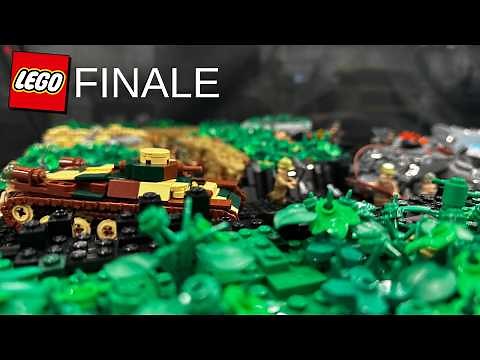Building The WW2 Battle Of Iwo Jima In LEGO - Week 4: THE FINALE