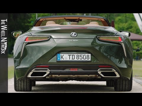 2021 Lexus LC 500 Cabriolet | Nori Green | Driving, Interior, Exterior