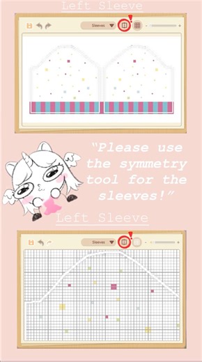 Day SIX of the mlp cutie mark shirts! 🦄✨Little clothing tutorial for #Heartopia