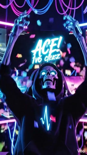 Even Death Can't Stop the Grind — Cyberpunk Skeleton Gamer