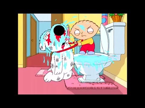 Family Guy- Stewie Beats up Brian