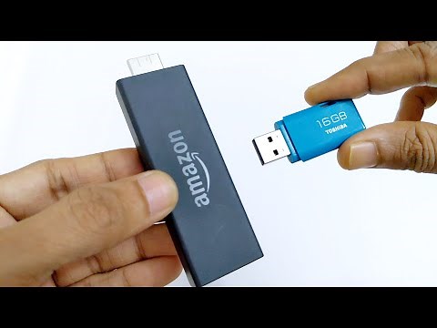 Fire TV Stick - How to Connect Flash Drive